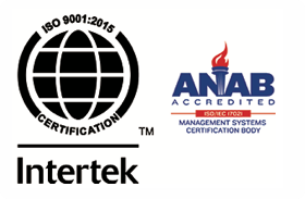 ISO 9001 Intertek, ANAB Accredited